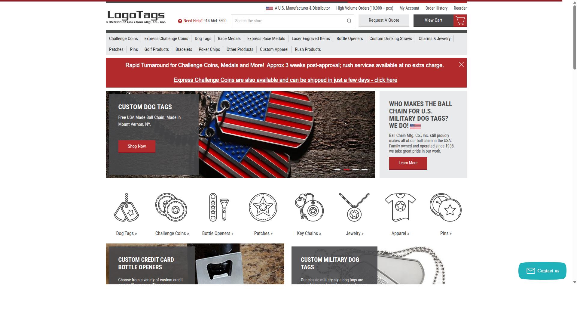 LogoTags website